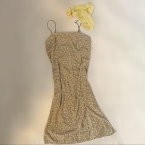 Green Floral Print Shein Dress